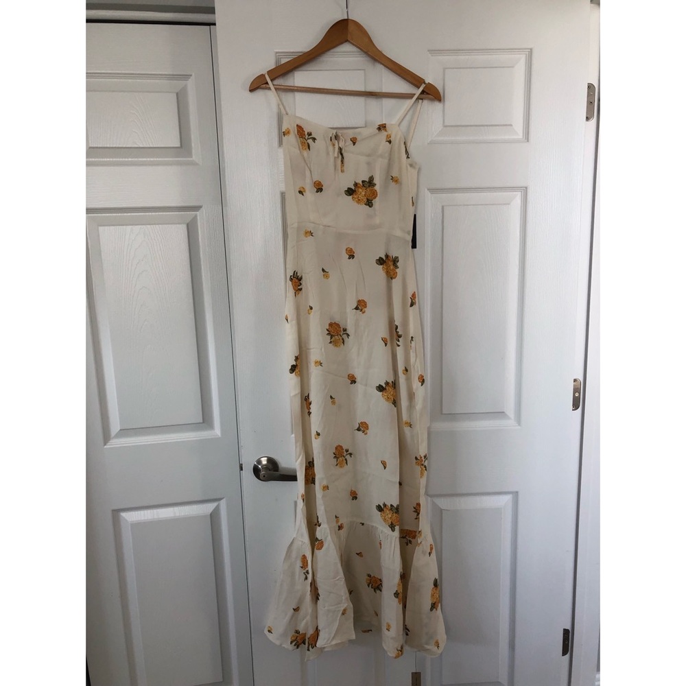 Reformation floral  maxi dress NWT